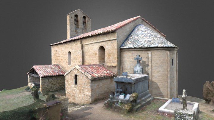 Eglise de Sainte- Foi / post 3D Model