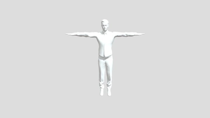 rp_eric_rigged_001_zup_t 3D Model