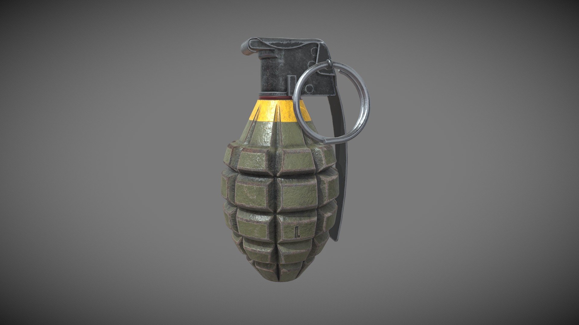 Grenade Texture - Download Free 3D model by Yolanda Cruz (@NaruKennedy ...