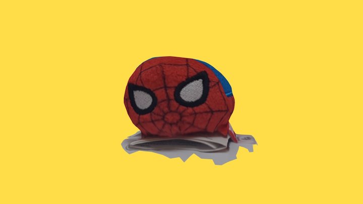 Spiderman Tsum Tsum 3D Model