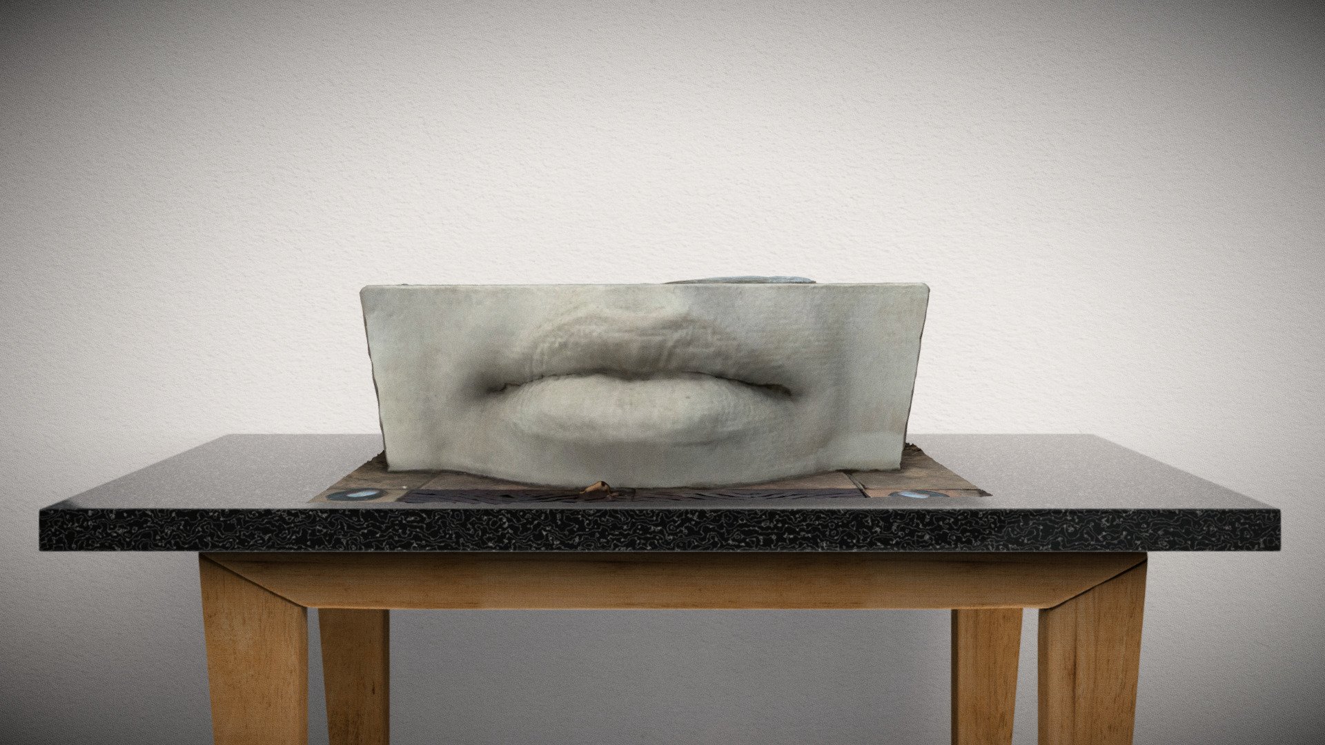 DU Lip Sculpture (Photogrammetry)