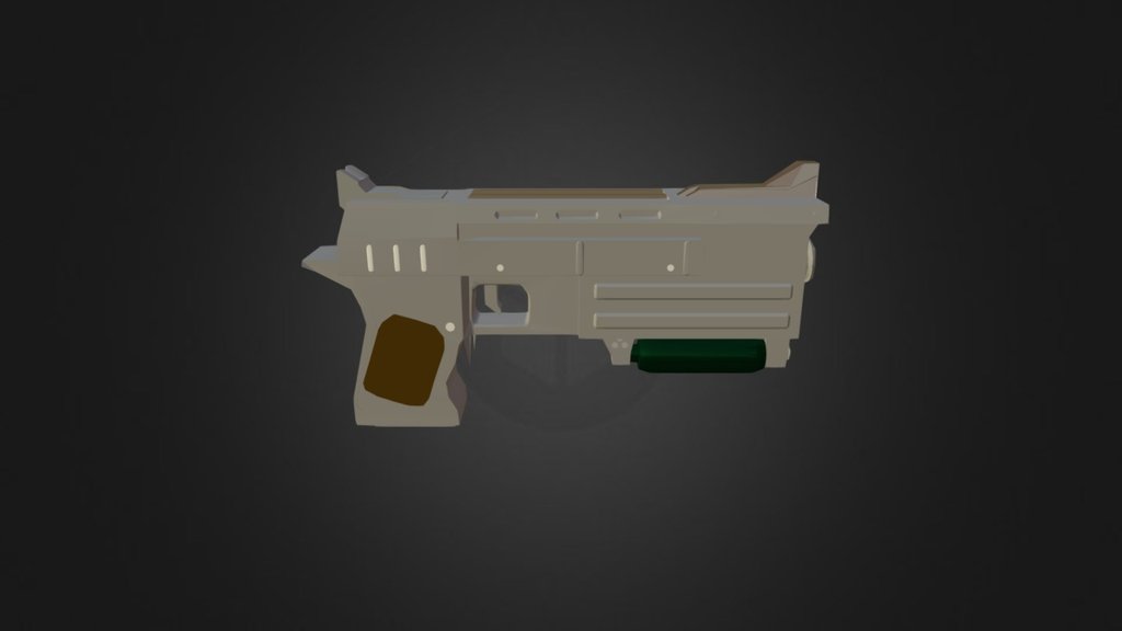 Fallout 3 - 10mm Pistol Remake from Scratch - 3D model by Virtuse ...