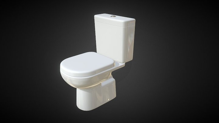Deca - Bacia Sanitária com caixa acoplada 3D Model
