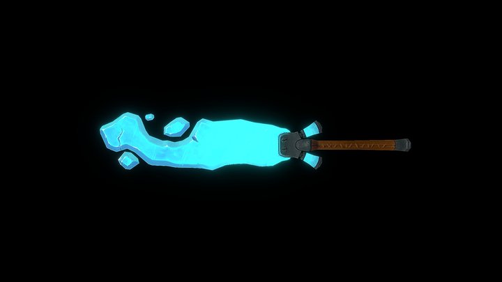 Wildstar Greatsword 3D Model