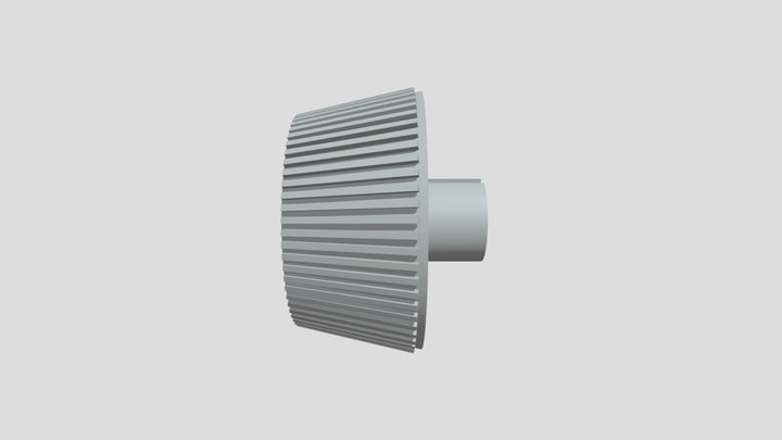MMU 10100 Knob Designed For Additive 3D Model