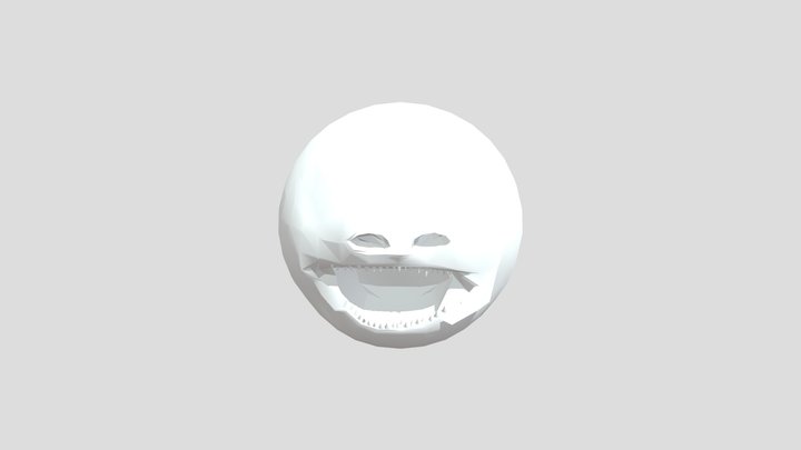 Sad Moon Awakened 3D Model