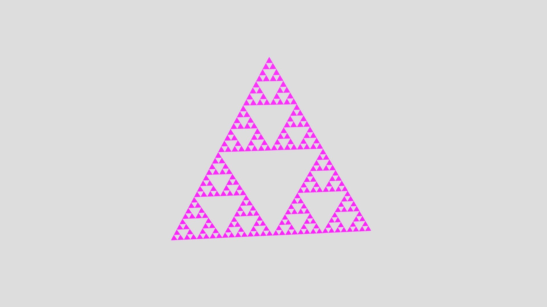 Triangolo di Sierpinski