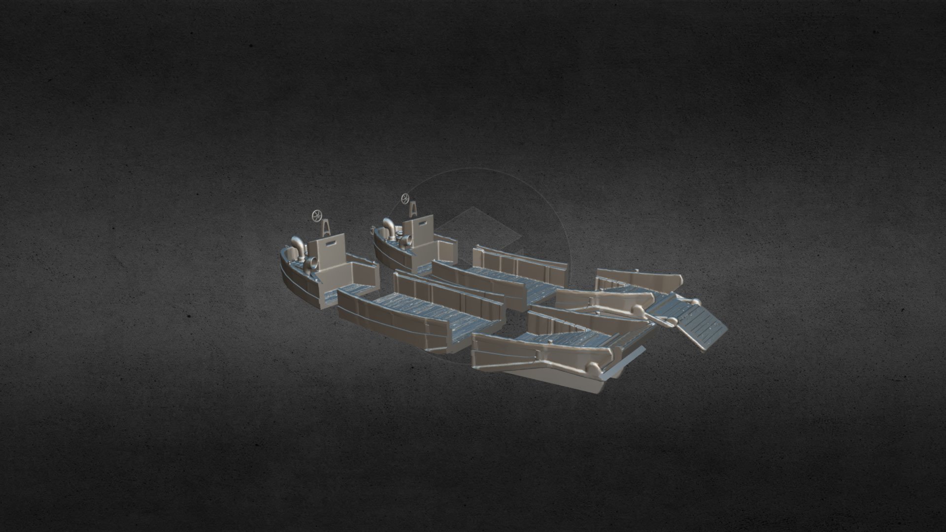 japanese landingcraft (stl file)