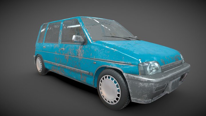 Tico car 3D Model