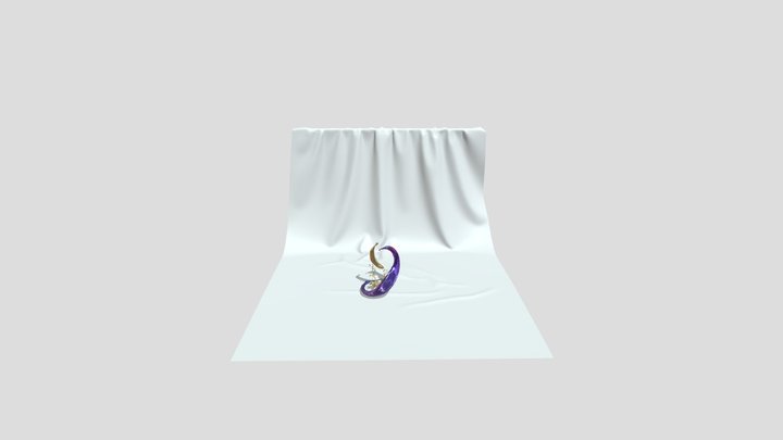 Bannana Swoosh 3D Model