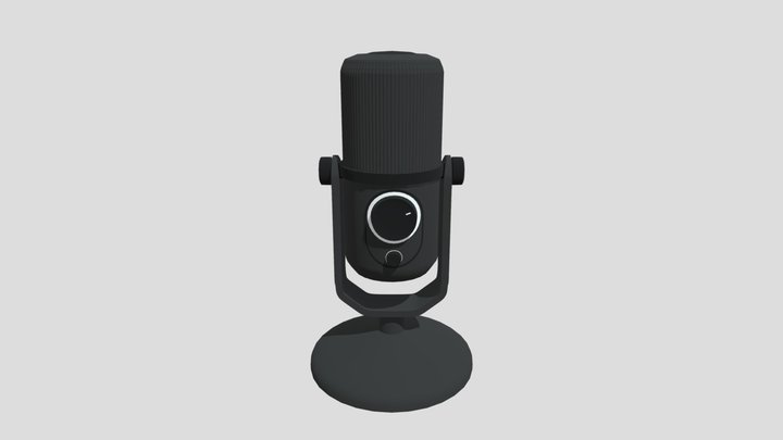 Microphone 3D Model