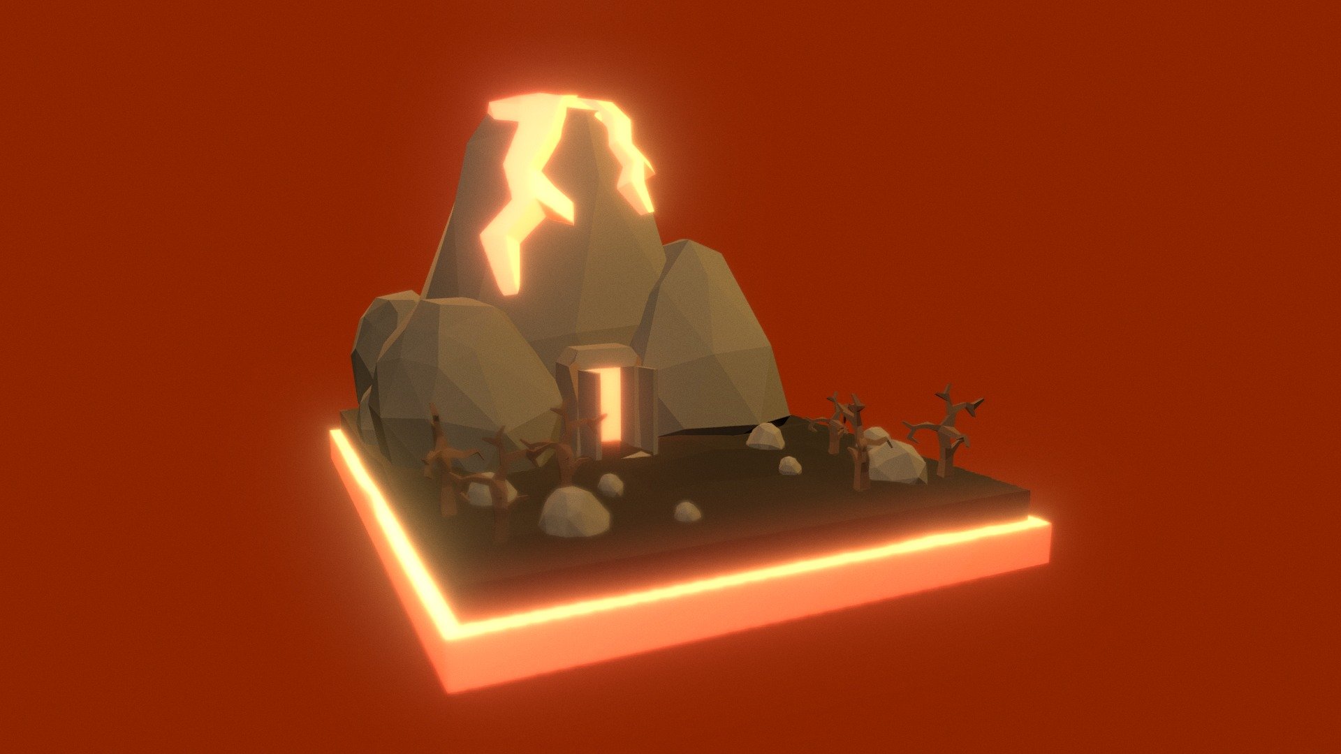 Fortress volcano