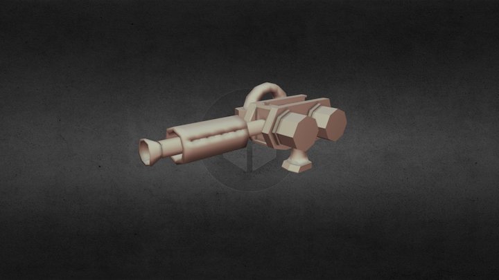 Scifi Gun 3D Model