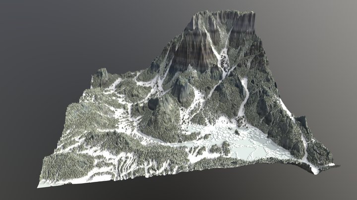 Terrain 3D Model