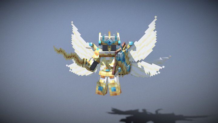 Angle of Dieng Armor Set 3D Model