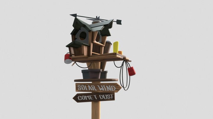 Metropolis: Scott's BirdHouse 3D Model