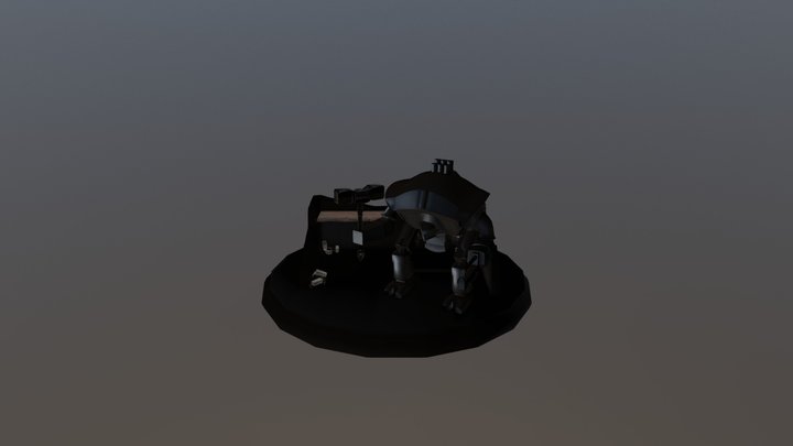 Mechanised Warfare 3D Model