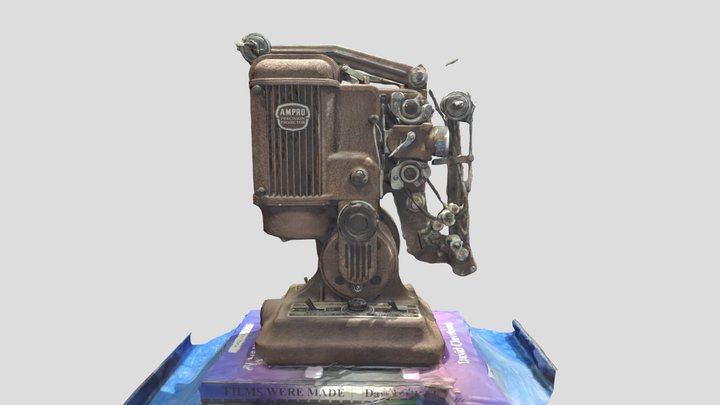 Steampunk projector 3D Model