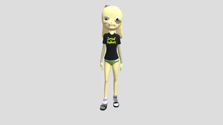 Lola@ Dancing Running Man 3D Model