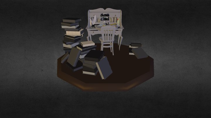 escritorio, 3D Model