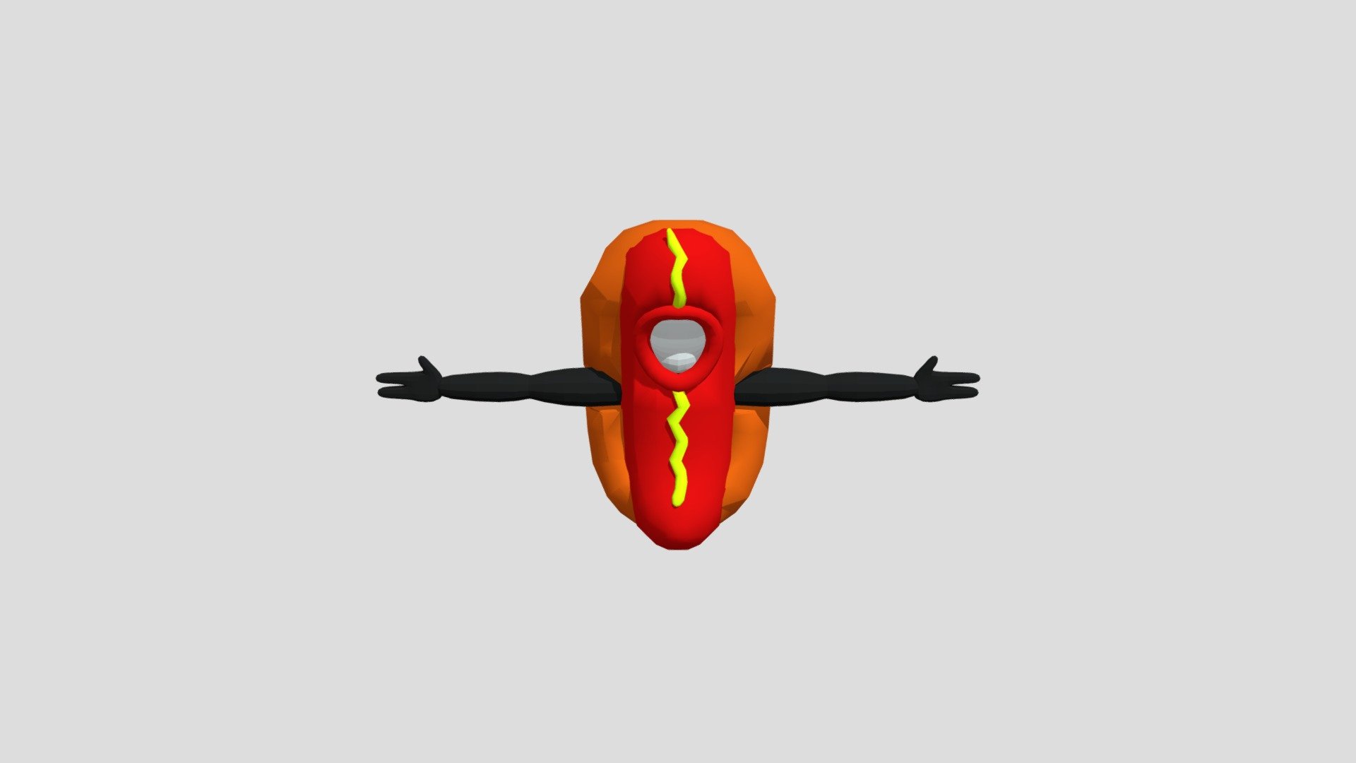 Capuchin Hotdog Costume - Download Free 3D model by Moe The Modeler And ...