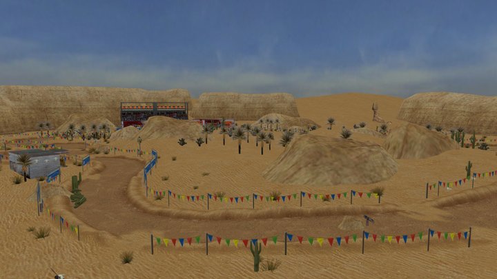 Hot Wheels Turbo Driver: Desert