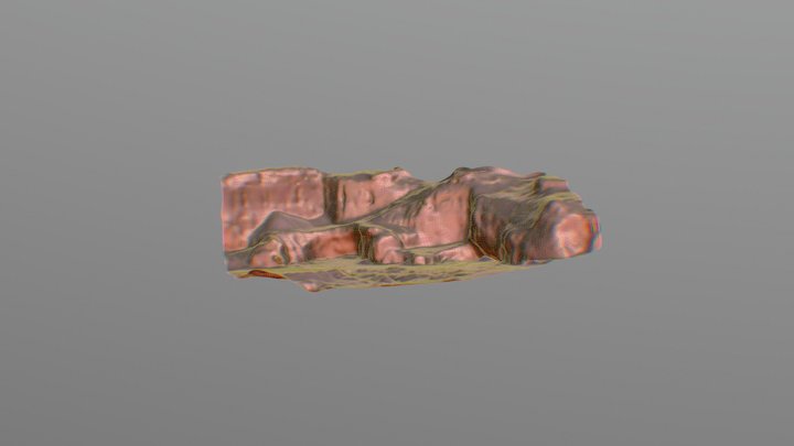 Open Pit Mine (Virtual Demo) Engineering 3D Model