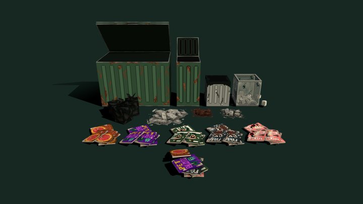 Trash 3D Model