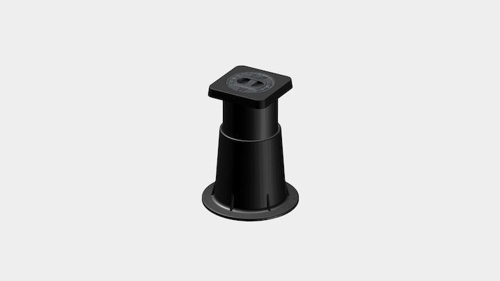 80228220000 Surface Box Mp-vp Ld-gg Avk W 3D Model