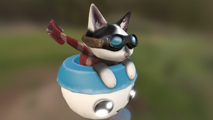 Rex the Cat // World skills 2024 Entry Brief 3D Model