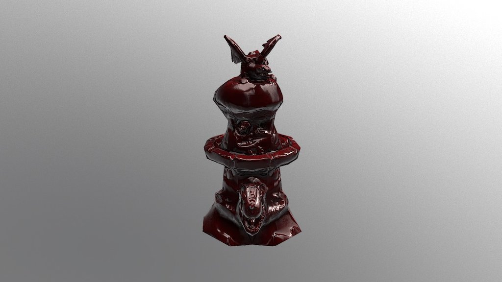 [OLD]Dragon Pillar Retopology