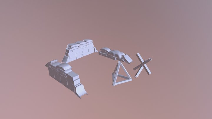 Barricadas 3D Model