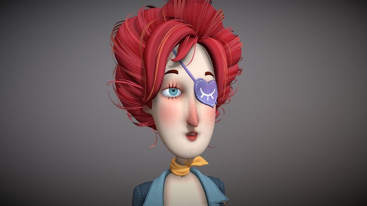 Beatrix (Gameplay) 3D Model