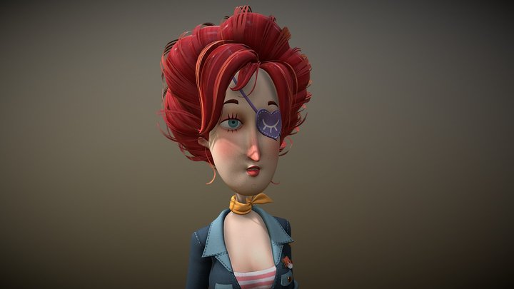 Beatrix (gameplay) 3D Model