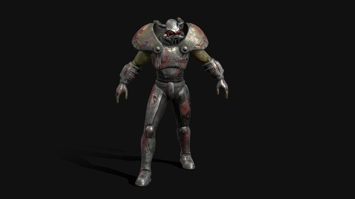 Fallout Mutant - Frank 3D Model