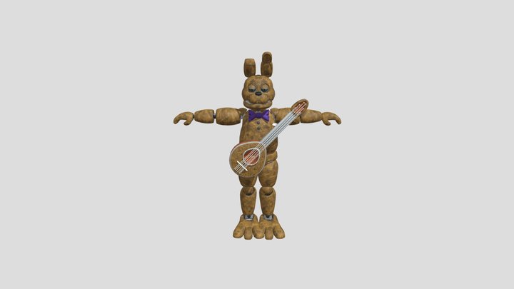 UFMP Un W Spring Bonnie 3D Model