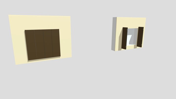 Ent_ Bifold Door Model - Crisci Herbst 3D Model