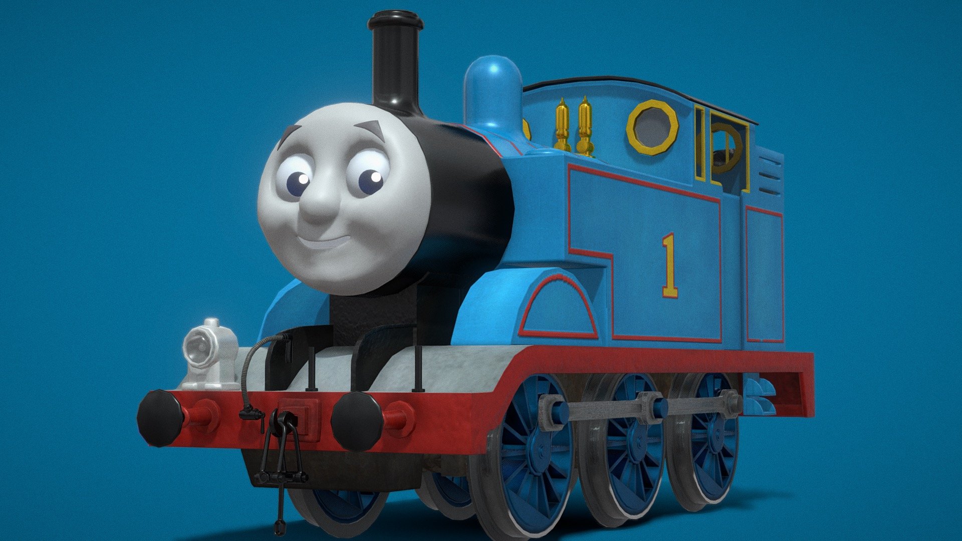 (Disney Pixar Trains) Thomas the tank engine - Download Free 3D model ...