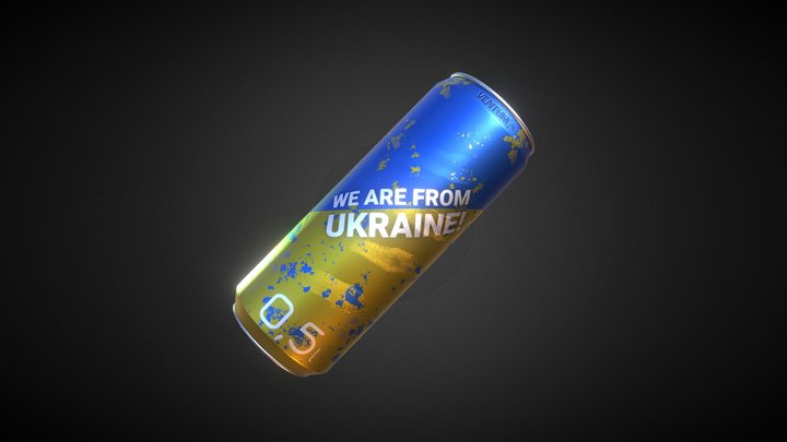Soda Can 3D Model