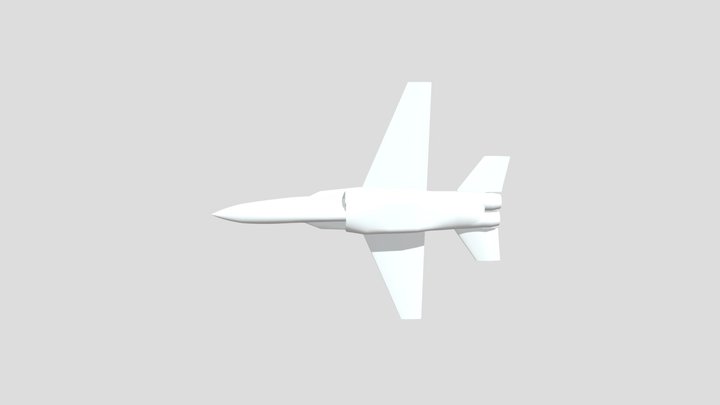 Theplane_50см 3D Model