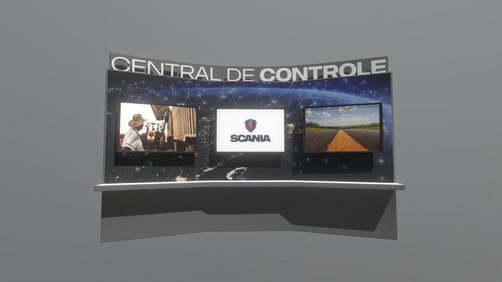 Central de Controle 3D Model