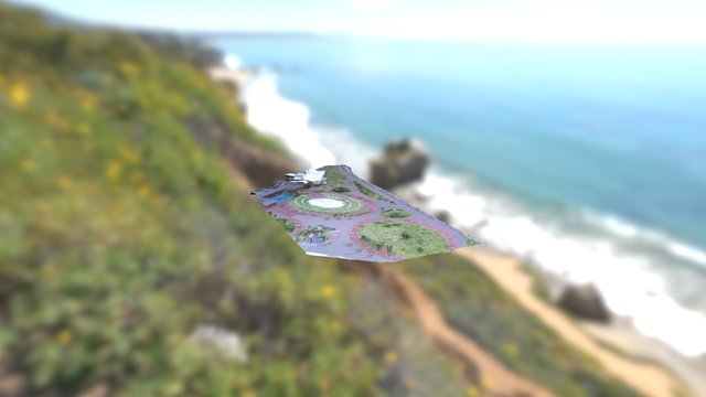 Cinta costera - Panamá 3D Model