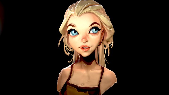 Girl – Modello 3D gratuito STL