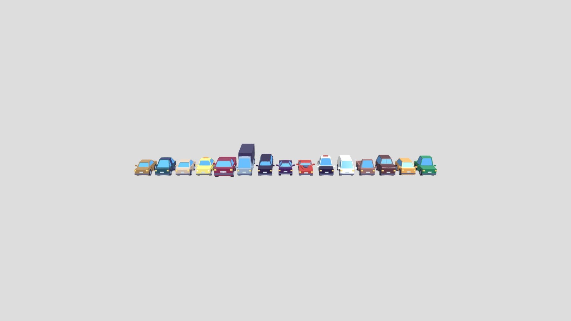 Low poly Cars Pack