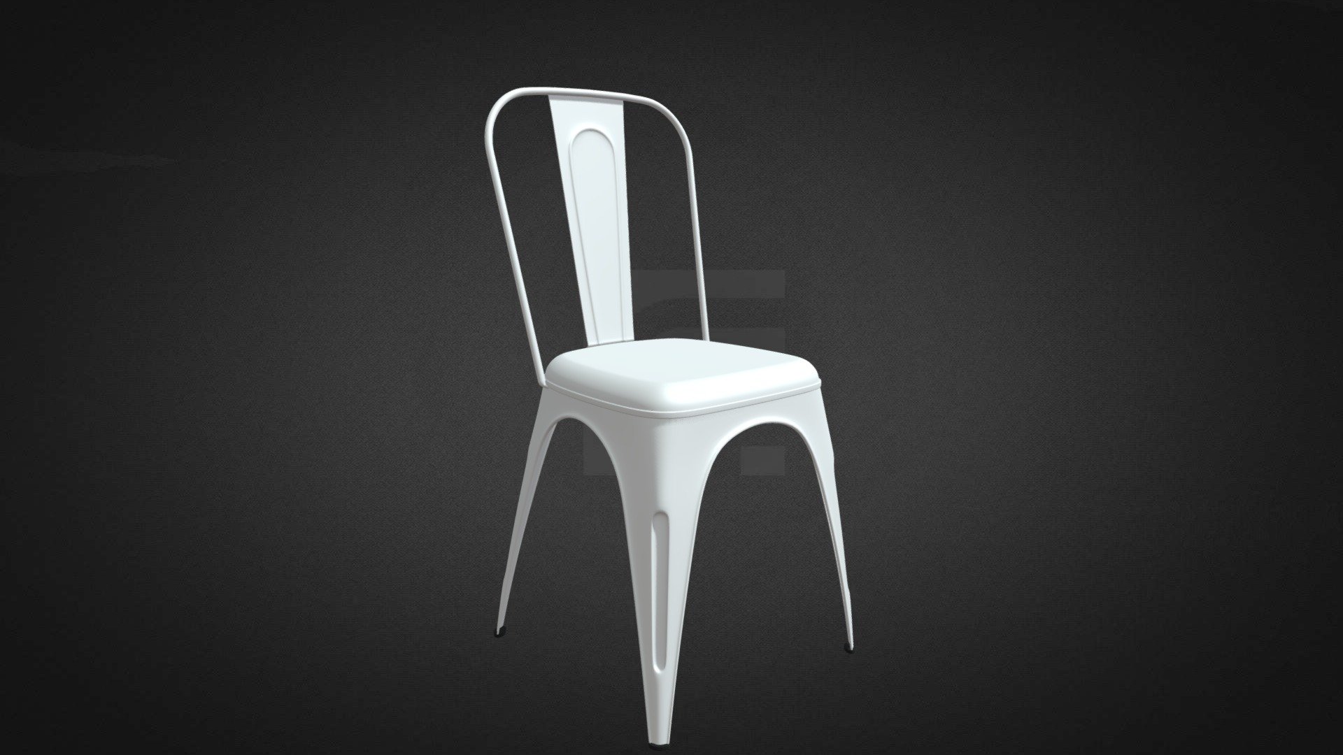 Tolix Chair Hire — Sketchfab embed 3D viewer