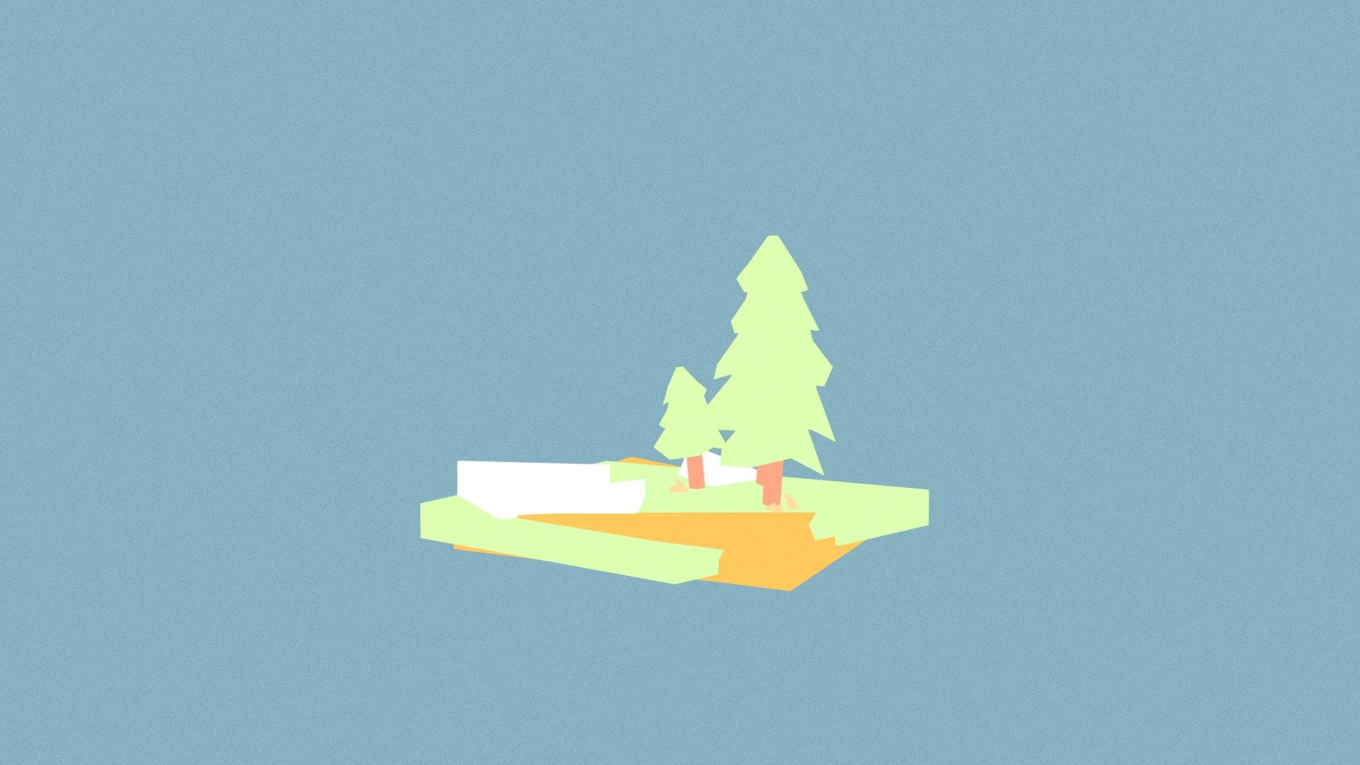 Pine Tree Scene - 3December