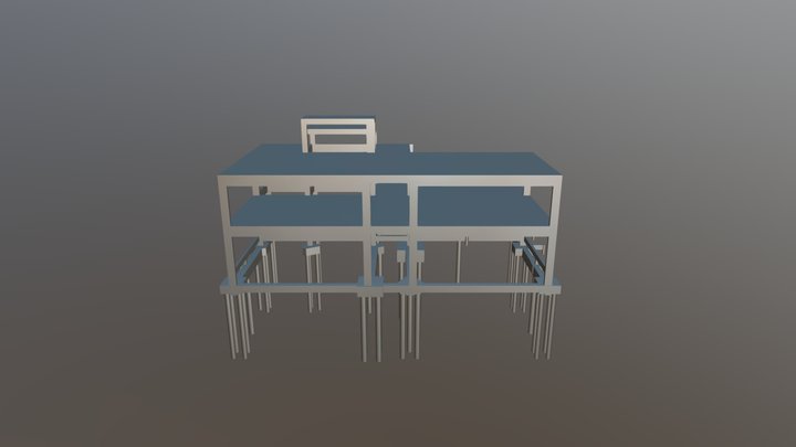 Projeto-sesi-escada 3D Model
