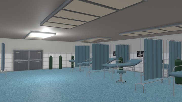 Surgery Room 3D Model