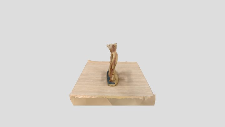 Bear Sculpture 3D Model