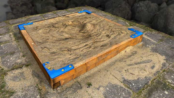 real sandbox - lowpoly